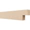 Ekena Millwork 4in. W x 8in. H x 36in. L Chapel Hill Woodgrain TimberThane Rafter Tail, Primed Tan RFTUR04X08X36CHPRCPR - alternate 1